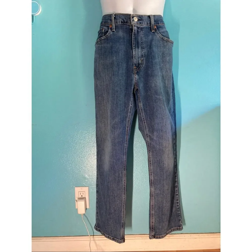 Levi’s 541 Athletic Taper Mens Jeans 36 X 30 Blue Jeans Waterless Medium Wash